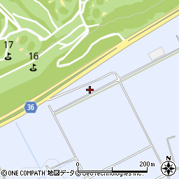 熊本県上益城郡益城町田原811周辺の地図