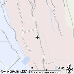長崎県雲仙市吾妻町栗林名1101周辺の地図