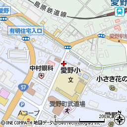 長崎県雲仙市愛野町乙602周辺の地図
