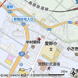 松本医院周辺の地図