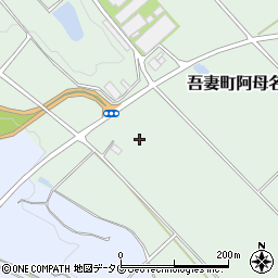 長崎県雲仙市吾妻町阿母名2421-1周辺の地図