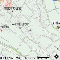 長崎県雲仙市愛野町甲432周辺の地図