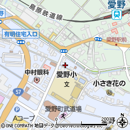 長崎県雲仙市愛野町乙691周辺の地図