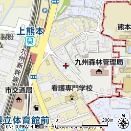 熊本県熊本市西区京町本丁3周辺の地図