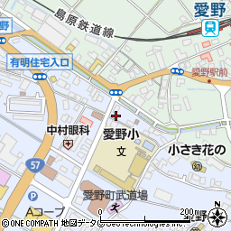 長崎県雲仙市愛野町乙692周辺の地図