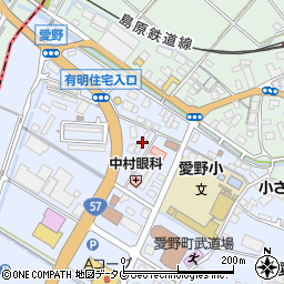 長崎県雲仙市愛野町乙598-7周辺の地図