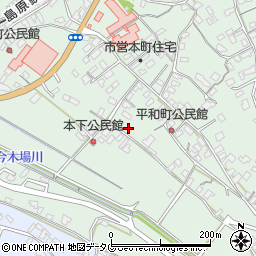 長崎県雲仙市愛野町甲3779周辺の地図