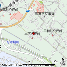 長崎県雲仙市愛野町甲3791周辺の地図