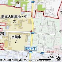 〒860-0081 熊本県熊本市西区京町本丁の地図