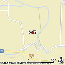 熊本県阿蘇郡南阿蘇村久石周辺の地図