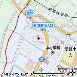 長崎県雲仙市愛野町乙578周辺の地図