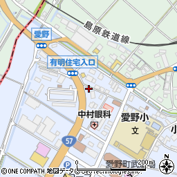長崎県雲仙市愛野町乙596周辺の地図