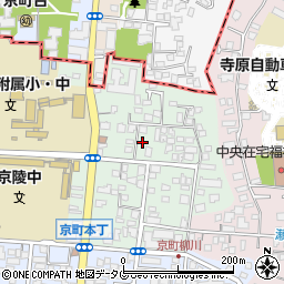 熊本県熊本市中央区京町本丁7-3周辺の地図