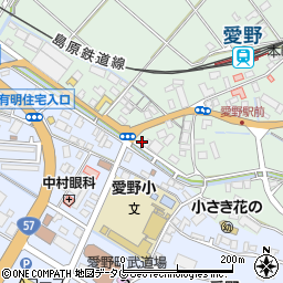 長崎県雲仙市愛野町甲3999-2周辺の地図
