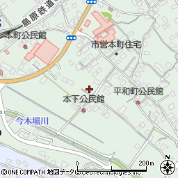 長崎県雲仙市愛野町甲3794周辺の地図