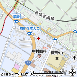 長崎県雲仙市愛野町乙729周辺の地図