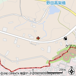 島原らんらん市場周辺の地図