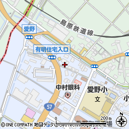 長崎県雲仙市愛野町乙730周辺の地図