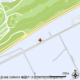 熊本県上益城郡益城町田原802周辺の地図