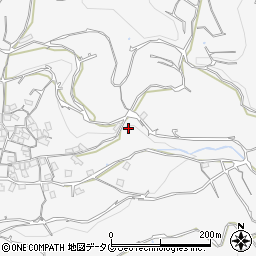 熊本県熊本市西区河内町河内周辺の地図