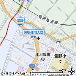 リンガーハット長崎愛野店周辺の地図