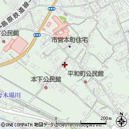 長崎県雲仙市愛野町甲400周辺の地図