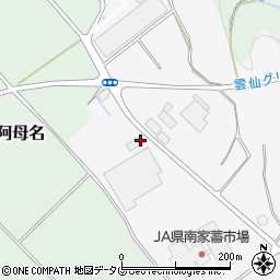 長崎県雲仙市吾妻町永中名1208周辺の地図
