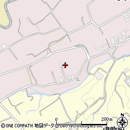 長崎県島原市寺中町2321-7周辺の地図