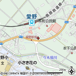 長崎県雲仙市愛野町甲3866周辺の地図
