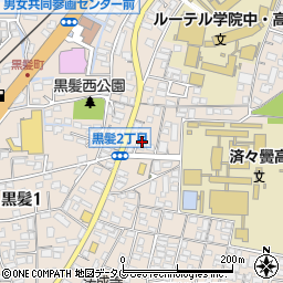 日本福音ルーテル室園教会周辺の地図