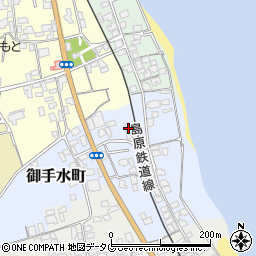 長崎県島原市御手水町2280周辺の地図