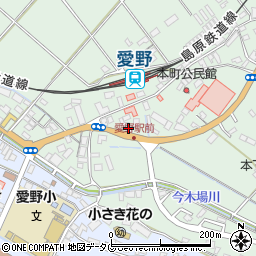 長崎県雲仙市愛野町甲3889周辺の地図