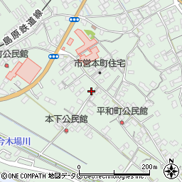 長崎県雲仙市愛野町甲379周辺の地図
