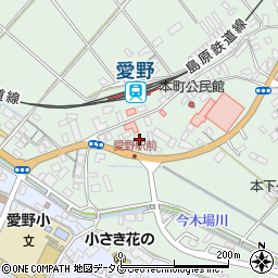 長崎県雲仙市愛野町甲3888周辺の地図