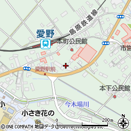 長崎県雲仙市愛野町有明周辺の地図