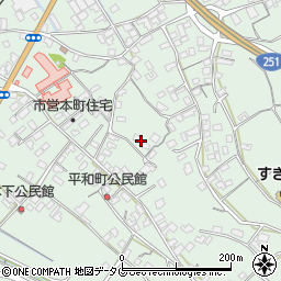 長崎県雲仙市愛野町甲410周辺の地図