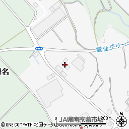 長崎県雲仙市吾妻町永中名1168周辺の地図