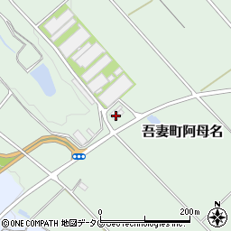 長崎県雲仙市吾妻町阿母名2387周辺の地図