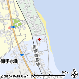 長崎県島原市御手水町2274周辺の地図