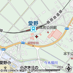 長崎県雲仙市愛野町甲3873-18周辺の地図