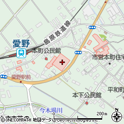 愛野記念病院訪問リハビリテーション周辺の地図