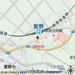長崎県雲仙市愛野町甲3873周辺の地図