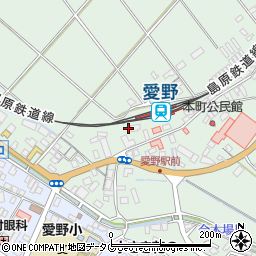長崎県雲仙市愛野町甲3873-32周辺の地図