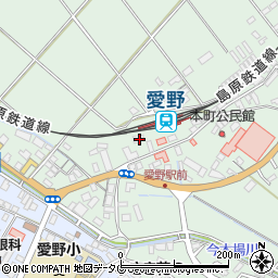 長崎県雲仙市愛野町甲3873-31周辺の地図
