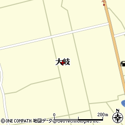 高知県土佐清水市大岐周辺の地図
