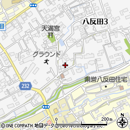 チャイルド社熊本営業所周辺の地図