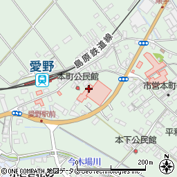 長崎県雲仙市愛野町甲3838周辺の地図