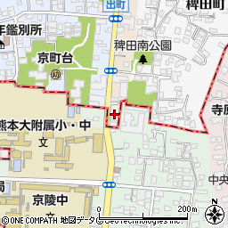 熊本県熊本市西区京町本丁6周辺の地図
