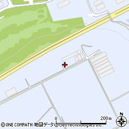 熊本県上益城郡益城町田原794周辺の地図