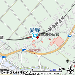 長崎県雲仙市愛野町本町周辺の地図